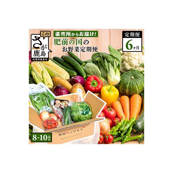 【毎月定期便】肥前の国のお野菜詰め合わせセット(鹿島市)全6回