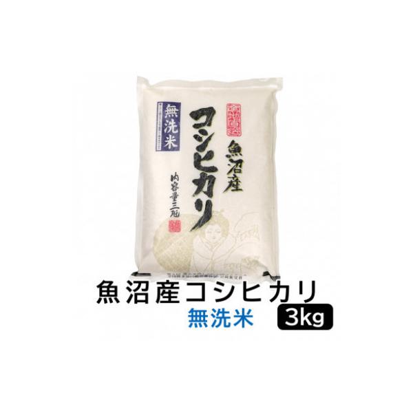 【発送月固定定期便】《無洗米》お米マイスター厳選!魚沼産コシヒカリ3kg全12回