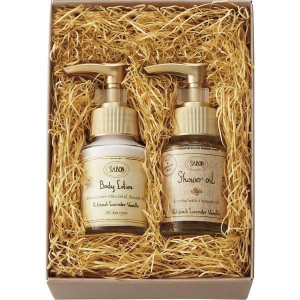 Sabon サボン シャワーオイル60ml ボディローション60ml ギフトセット