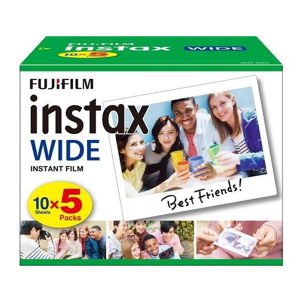 富士フイルム - 富士フィルム instax wide ワイド用 2本入り 25パック 500枚 富士フィルム instax wide ワイド用 2本入り 25パック 500枚