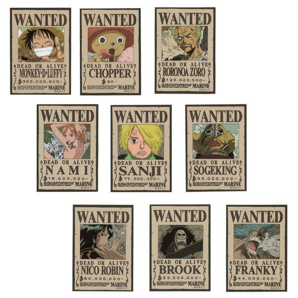 One Piece ワンピース 麦わら海賊団 手配書ステッカー Buyee Buyee Japanese Proxy Service Buy From Japan Bot Online