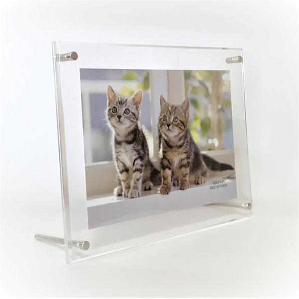 アクリルフレーム クリア L・ハガキサイズ兼用 G-081 互陽 : フイルム