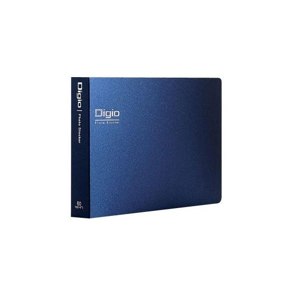 フォトストッカー 2L判 60枚収納 ヨコ1段 ポケット DGPC61 Digio