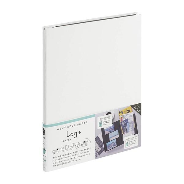 ナカバヤシ フォトアルバム L判 ブロマイド 9冊セット ホワイト フリー台紙＆クリアポケットアルバム ビス式 ホワイト A-LPA4H-W ログ