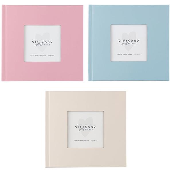 ナカバヤシ ブックフリー ギフトカードアルバム Sミニ ベーシック