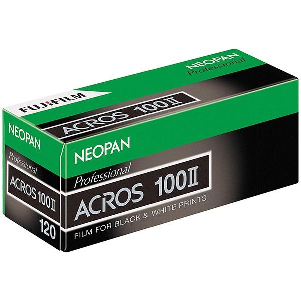 黒白フィルム ネオパン100 ACROSII アクロス2 120 120EX 1 ブローニー 12枚撮り(6×6) 富士フイルム