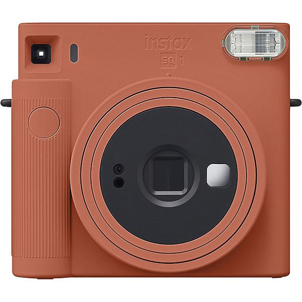 チェキ チェキスクエア 本体 instax SQUARE SQ1 テラコッタオレンジ