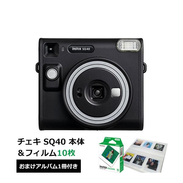 チェキ インスタントカメラ チェキスクエア 本体 instax SQUARE SQ40