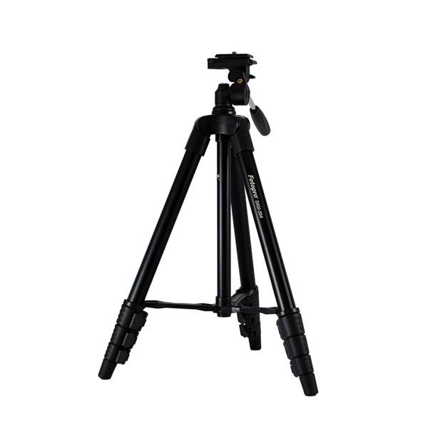 他サイト： 三脚 Fotopro 4段 小型 3WAY雲台 アルミ製 DIGI-204BK 受発注商品の商品画像