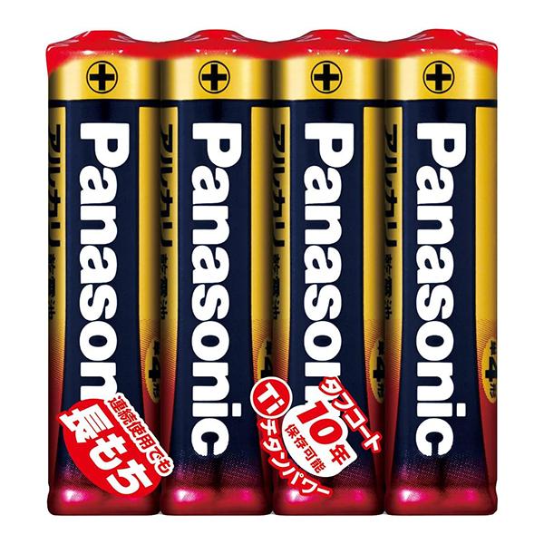 【単品17個セット】 LR03XJ/4SEアルカリ単44P パナソニック(PCMC)VE(代引不可)【送料無料】 Panasonic（パナソニック） アルカリ電池 単4形 4本入 LR03XJ/4SE