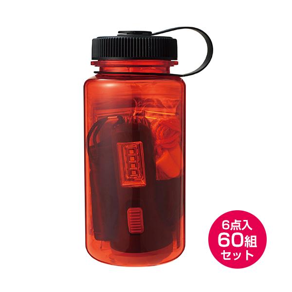 内海産業 非常時用 ポータブルエマージェンシーボトル 6点入 ×60組