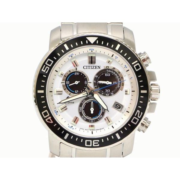 本物 CITIZEN シチズン E610-S062977 エコドライブ 腕時計 ホワイト 
