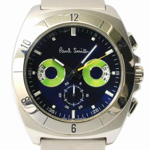 本物 Paul Smith ポールスミス J524-S066662 ディスクアイズ 腕時計 QZ