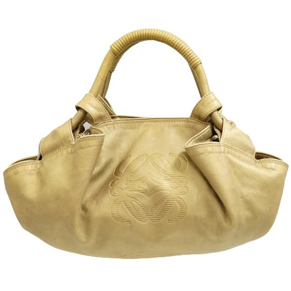 本物 ロエベ LOEWE ナッパアイレ アナグラム ハンドバッグ トート