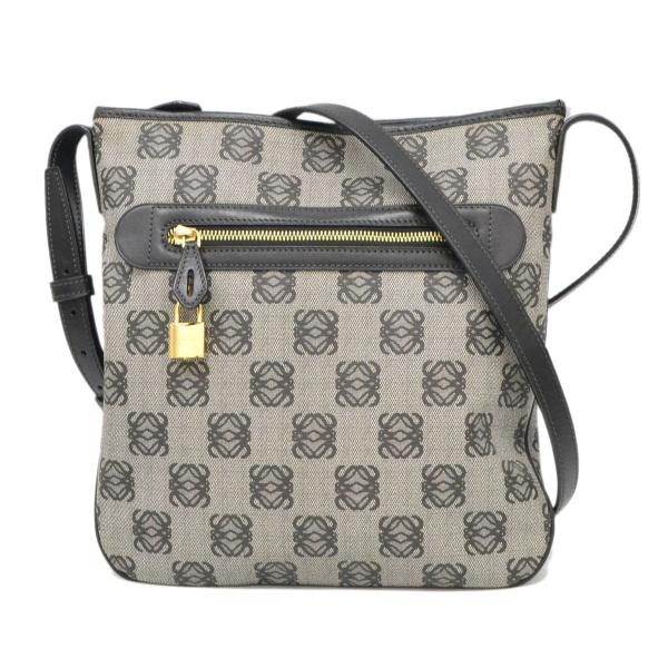 本物 LOEWE ロエベ アナグラム 斜め掛け ショルダーバッグ ポシェット 本物 LOEWE ロエベ アナグラム 斜め掛け ショルダーバッグ ポシェット