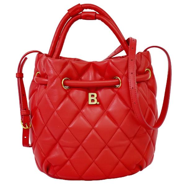 本物 バレンシアガ BALENCIAGA Bバケット キルティング 2WAY 