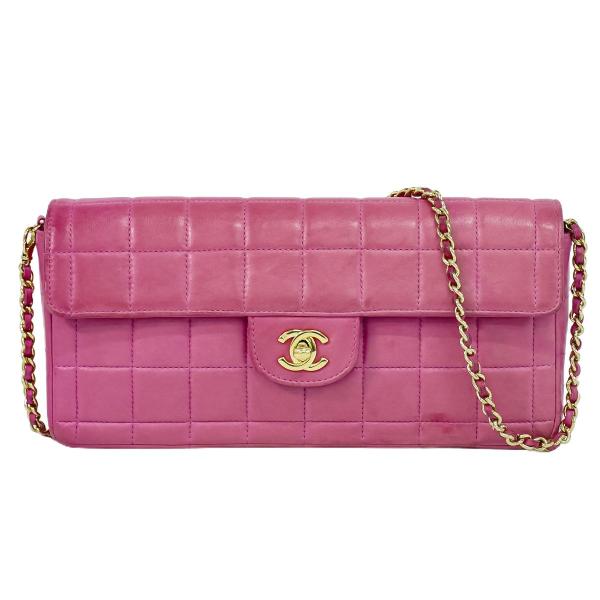 CHANEL 本物 シャネル チョコバー チェーン ショルダーバッグ CHANEL 本物 シャネル チョコバー チェーン ショルダーバッグ