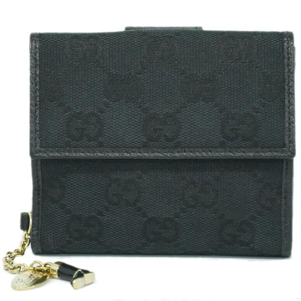 GUCCI 黒 レザー 折り財布 楽天市場】グッチ GUCCI 三つ折り財布 財布 レザー グッチシマ