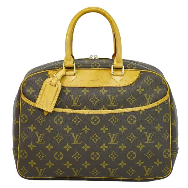 美品 ルイヴィトン モノグラム ハンドバッグ ドーヴィル 本物 LOUIS VUITTON 本物 ルイヴィトン LV ドーヴィル モノグラム