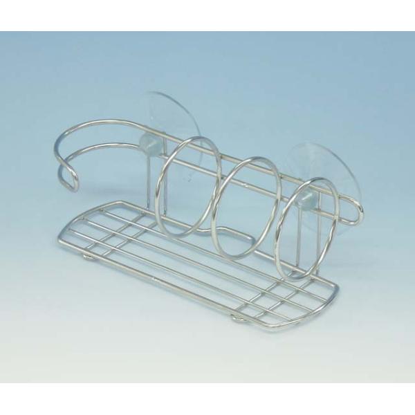 ステンレス　スポンジ＆洗剤ラック【サイズ】約(幅)17.5×(奥)7×(高)8ｃｍ【材　質】ステンレス鋼【発送サイズ】ミニ●ステンレス製でサビにくく、長く清潔にお使い出来ます。●ステンレスワイヤーで水切れが大変良く、お手入れも簡単です。●樹...