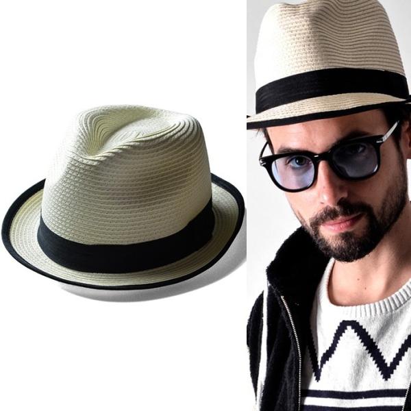 ストローハットメンズ ハット 帽子 キャップ ストローハット 麦わら帽子 夏 サマー リゾート ハワイアン Jakartadisorder Com