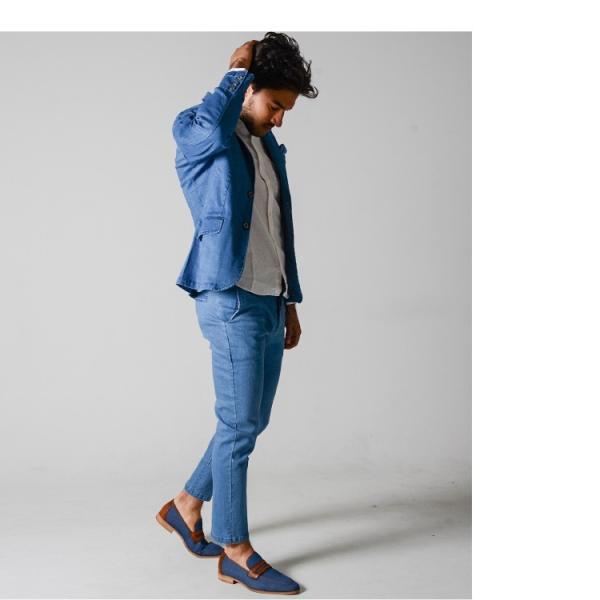 デニム セットアップ メンズ 秋服 秋冬 カジュアル スーツ上下 ストレッチデニム おしゃれ 大きいサイズ ブルー S Xl Buyee Buyee Japanese Proxy Service Buy From Japan Bot Online