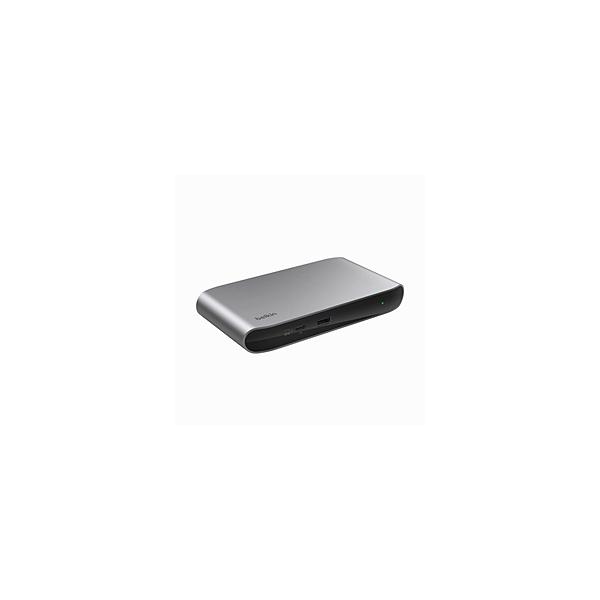 他サイト： BELKIN INC013qcSGY USB-C → USB-C＋USB-A 変換ハブ   ［セルフパワー /5ポート /USB 3.2 Gen2対応 /USB Power Delivery対応］ [振込不可]の商品画像
