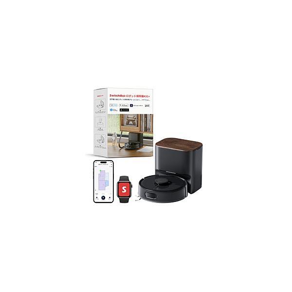 SWITCHBOT ロボット掃除機K11+ Switch Bot ブラック ［吸引タイプ