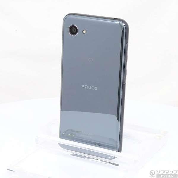 AQUOS R compact SH-M06 32GB シルバーブラック SIMフリーの画像