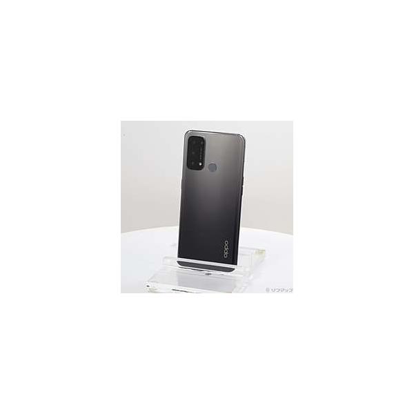 OPPO - 【中古】OPPO Reno5 A A101OP シルバーブラック simフリー OPPO Reno5 A A101OP シルバーブラック【Y!mobile版SIMフリー
