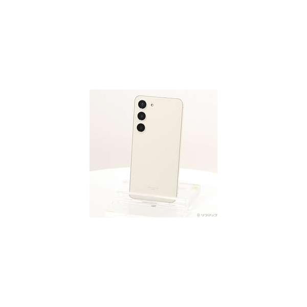 Galaxy - 新品同様 SCG19 Galaxy S23 クリーム M666 Galaxy S S23 SCG19 SIMフリー クリーム Bランク : ケースマ商店