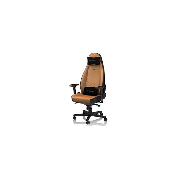 �y���������z NOBLECHAIRS NBL-ICN-RL-CBK-SGL �Q�[�~���O�`�F�A ICON Real Leather �R�j���b�N