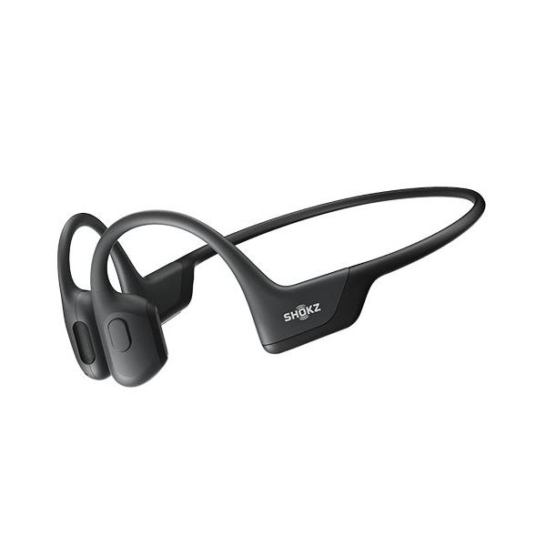 Shokz(旧Aftershokz) 骨伝導イヤホン OpenRun Pro ブラック SKZ-EP-000007 ［マイク対応 /骨伝導 /Bluetooth］