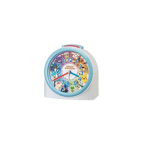 他サイト： SEIKO 目覚まし時計 【ポケットモンスター】 白パール CQ426W ［アナログ］の商品画像
