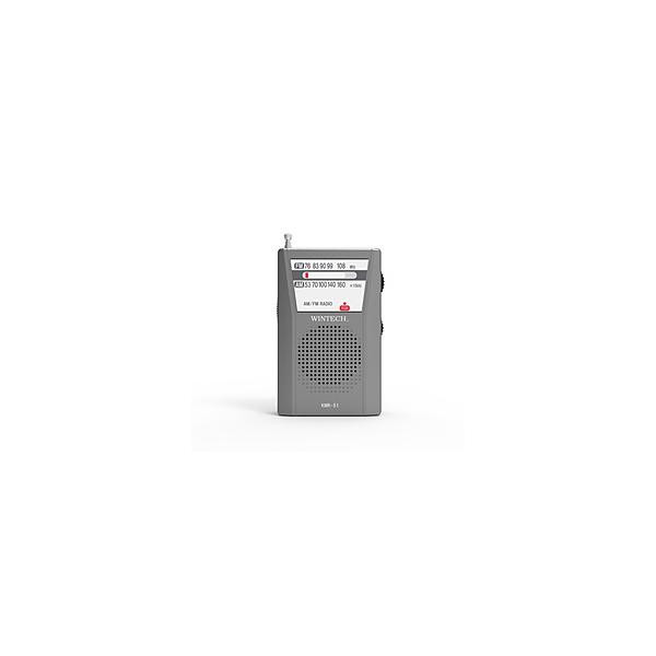 WINTECH ポータブルラジオ WINTECH  KMR-51 ［ワイドFM対応 /AM/FM］ 【864】
