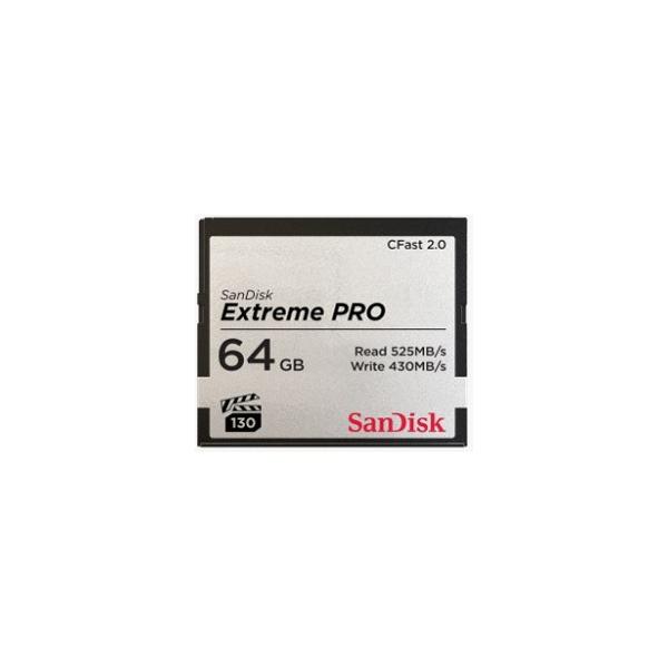 SanDisk(TfBXN) CFastJ[h ExtremePROiGNXg[vj SDCFSP-064G-J46D [64GB]