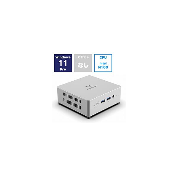 【値下げしました】MINISFORUM UN100L RAM16GB 256GB 事務用】Minisforum UN100PミニPC‐Intel® N100
