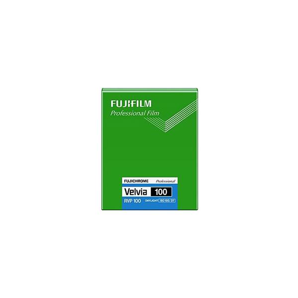 FUJIFILM(フジフイルム) 【シートフィルム】ベルビア100　4×5インチ　20枚入（新パッケージ）
