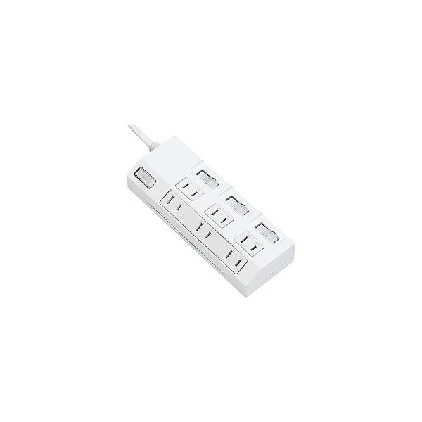 他サイト： Panasonic(パナソニック) テーブルタップ 「ザ・タップマルチシリーズ」 （6個口・3m・ホワイト）　WHA29363WKPの商品画像