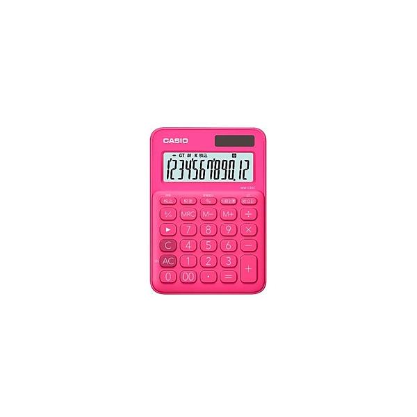 Casio カシオ カラフル電卓 12桁 Mw Cc Rd N ビビッドピンク ソフマップpaypayモール店 通販 Paypayモール