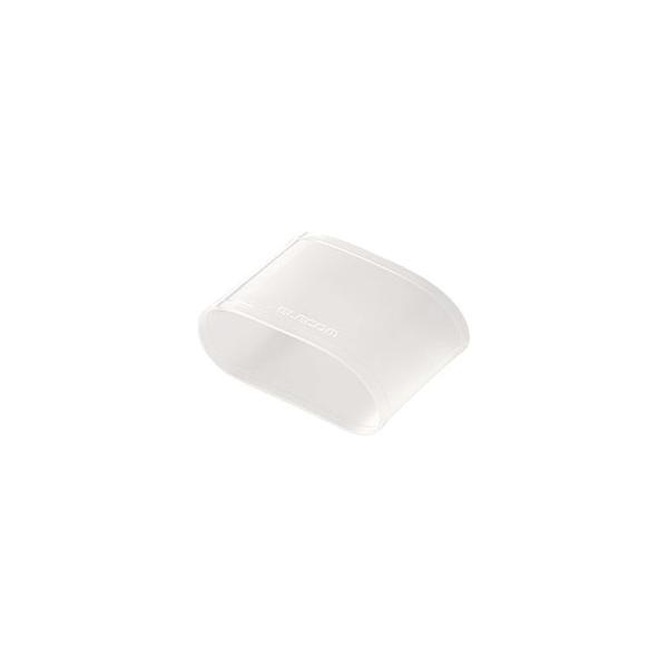 他サイト： ELECOM(エレコム) スマートウォッチ用 シリコンリストバンド（Lサイズ）  クリア SW-WBDSCLCRの商品画像