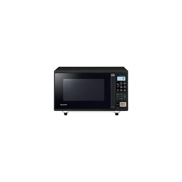 SHARP（シャープ） オーブンレンジ ブラック RE-F165B ［16L