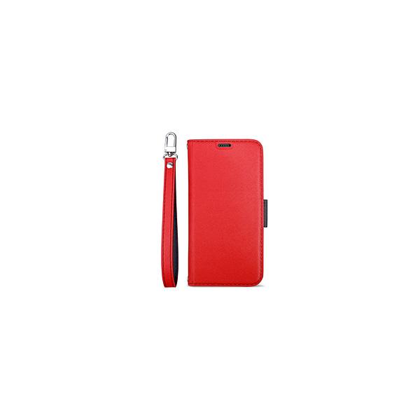 CORALLO Corallo �R���[�� NU �蒠�^�P�[�X for iPhone11 (Red+Black) CR_IKMCSPLNU_RD ���b�h×�u���b�N