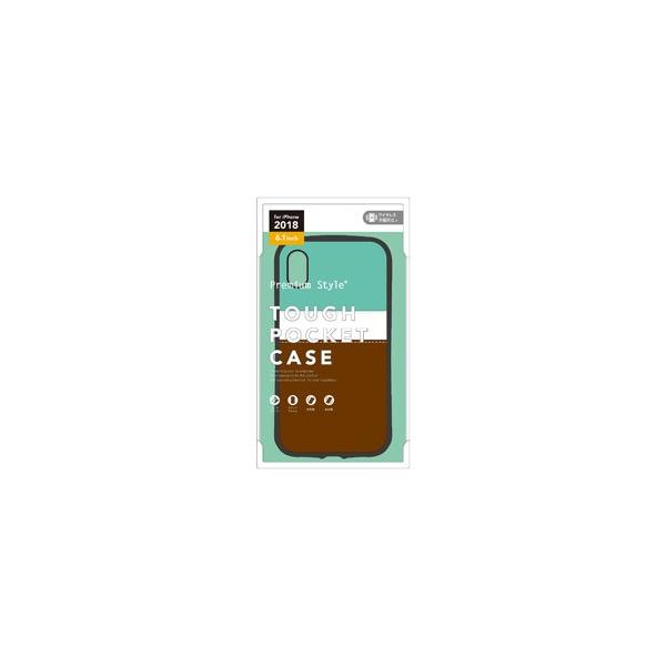 PGA iPhone XR�p 6.1�p �^�t�|�P�b�g�P�[�X �`���R�~���g PG-18YPT07GR �`���R�~���g �y864�z [�U���s��]