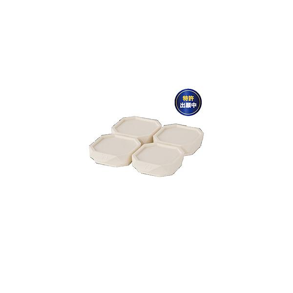 他サイト： タツフト 洗濯機高さ調整ゴムマット  ホワイト TFi-9025の商品画像