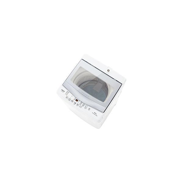 高性能AQUAおしゃれホワイトインテリア6kg洗濯機！ AQUA 全自動洗濯機 ホワイト AQW-S6RBK(W) ［洗濯6.0kg /簡易