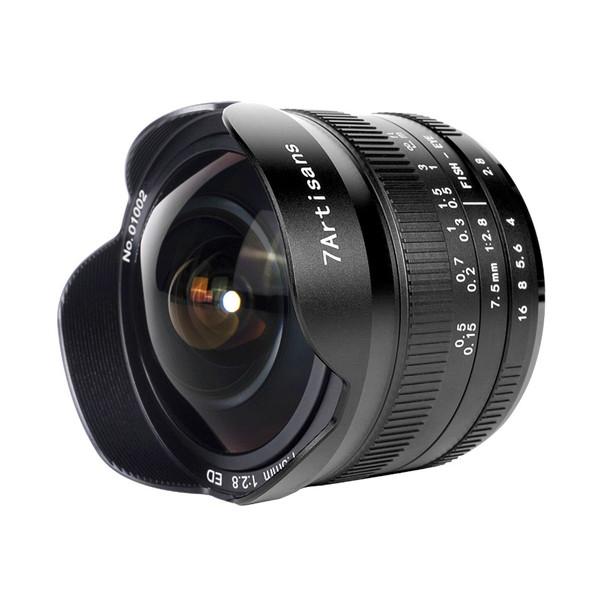 七工匠 7.5mm F2.8 FISH-EYE II ED 75FXB-II ブラック 75FXB-II