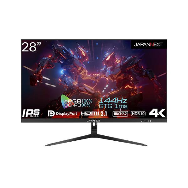JAPANNEXT JN-IPS28G144UHDR ゲーミングモニター [28型 /4K JAPANNEXT JN-IPS28G144UHDR ゲーミングモニター [28型 /4K