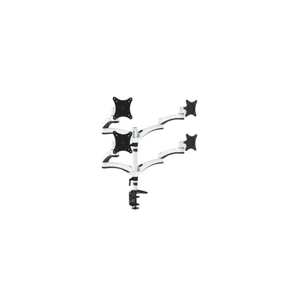 【美品】JAPANNEXT モニターアーム JN-ARM-FE148DV JAPANNEXT JN-ARM-FE148DV クワッド モニターアーム クランプ