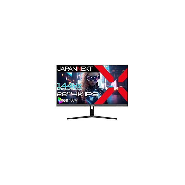 JAPANNEXT JN-IPS28G144U ゲーミングモニター ［28型 /4K(3840×2160
